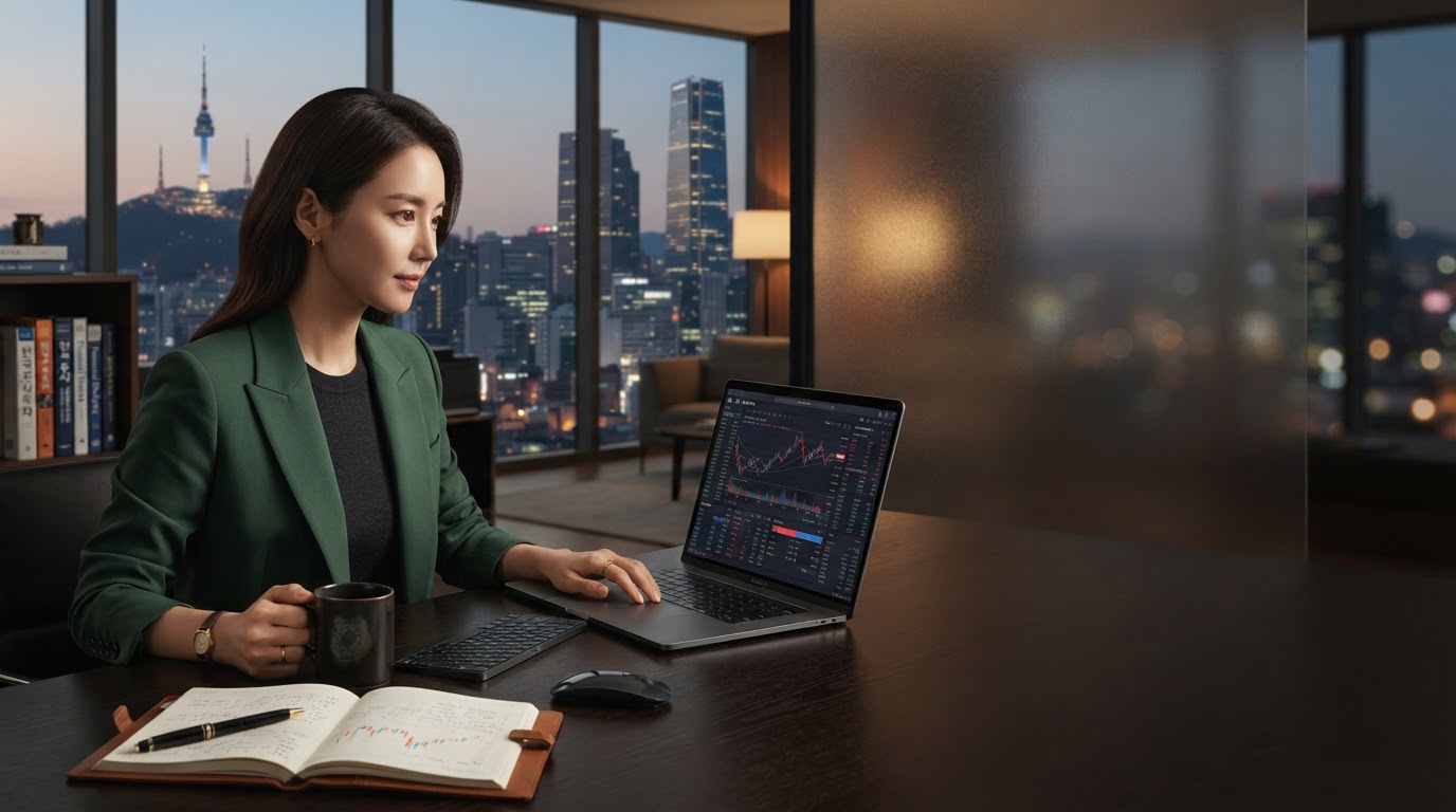 Korean Stock Investment AI 데이터 분석 플랫폼 대시보드 이미지